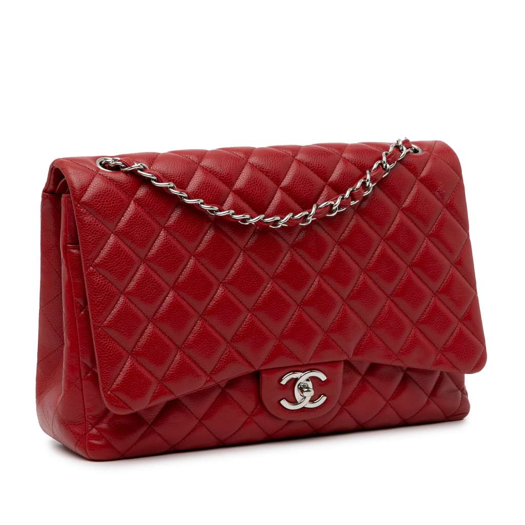 Chanel Maxi Classic Caviar Double Flap - 2