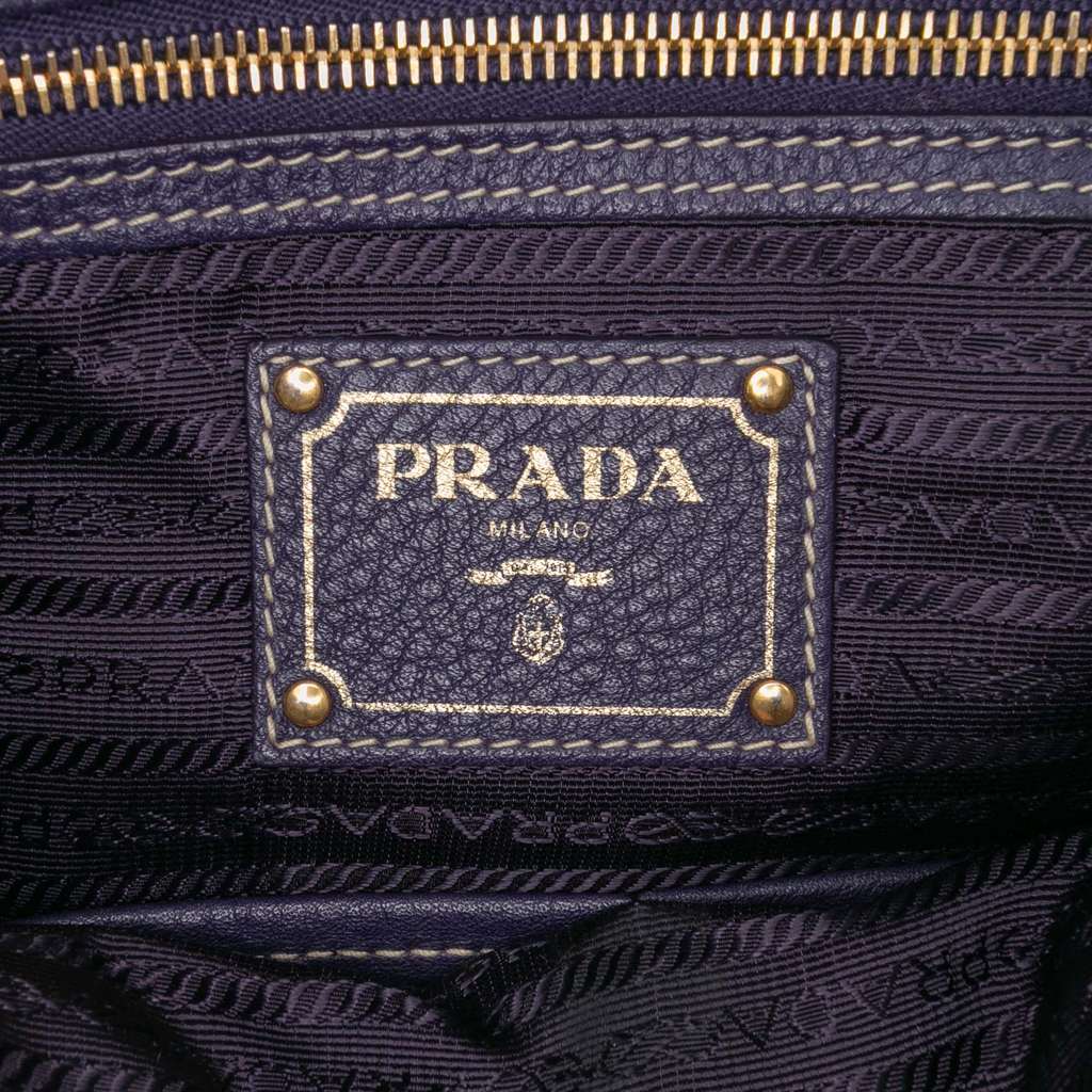 Prada Vitello Phenix Bauletto Satchel - 5
