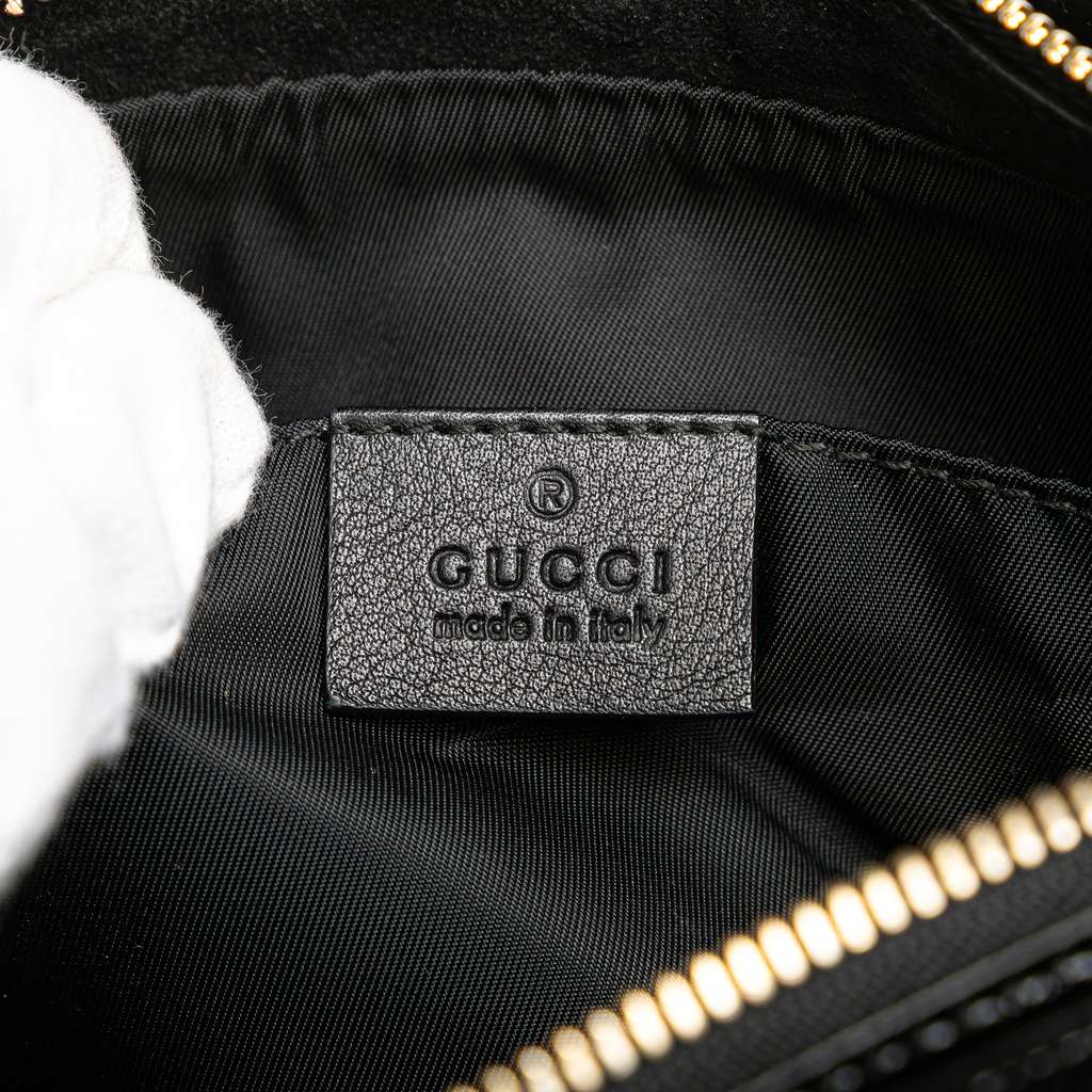 Gucci Soft Patent Soho Clutch - Side view