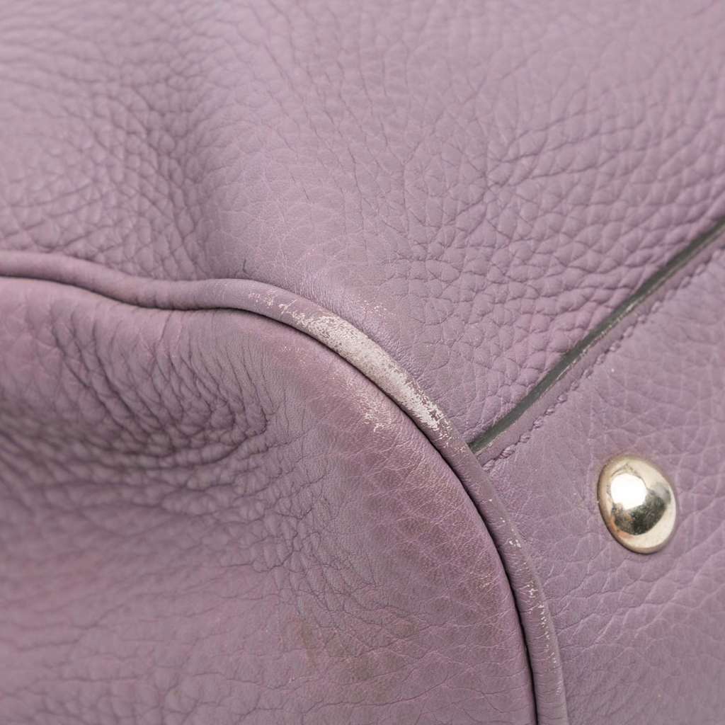Gucci Medium Calfskin Bamboo Shopper Satchel - Detail 2