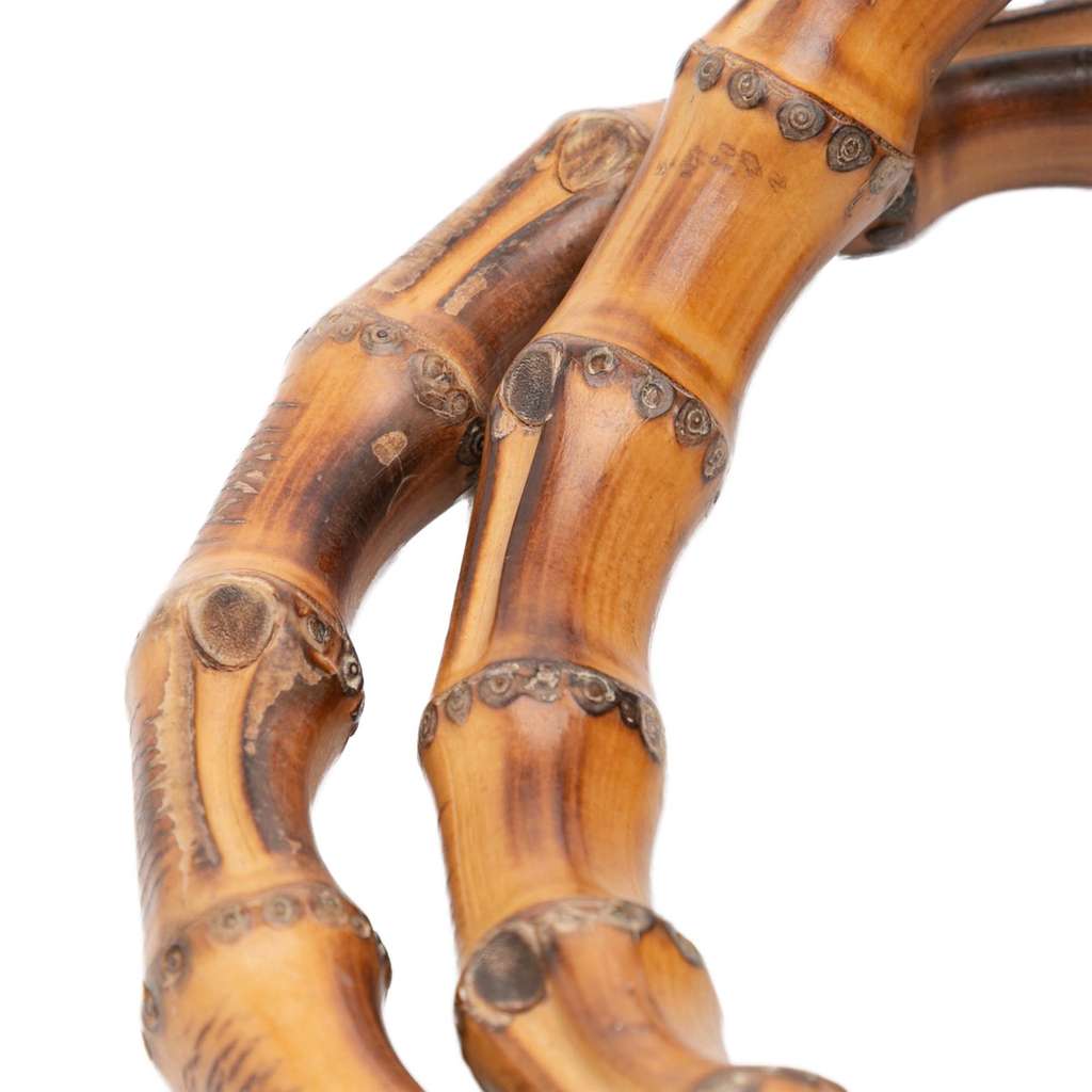 Gucci Medium Calfskin Bamboo Shopper Satchel - Image 12