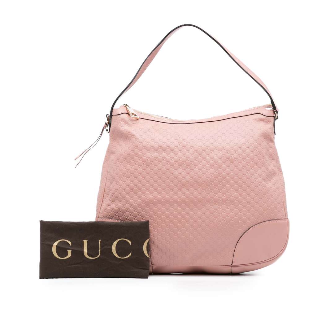 Gucci Large Microguccissima Bree Shoulder Bag - Image 14