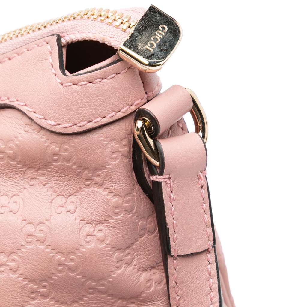 Gucci Large Microguccissima Bree Shoulder Bag - Image 11