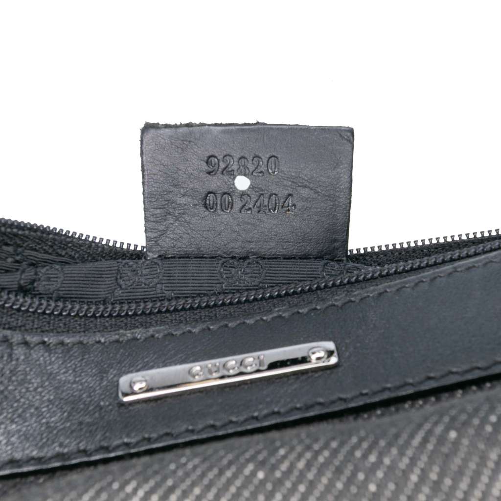 Gucci Denim Web Shoulder Bag - Detail 1