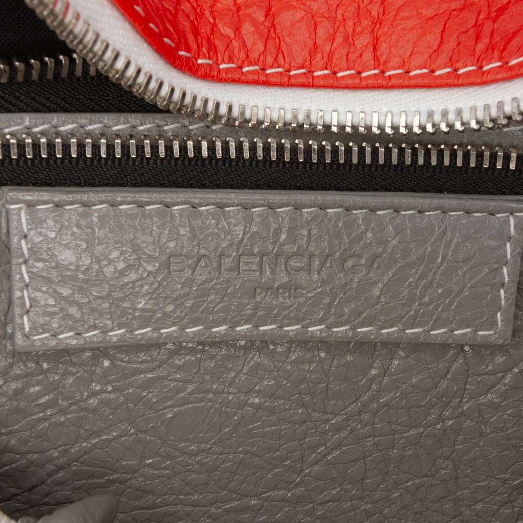 Balenciaga XS Lambskin Bazar Shopper Satchel - Side view