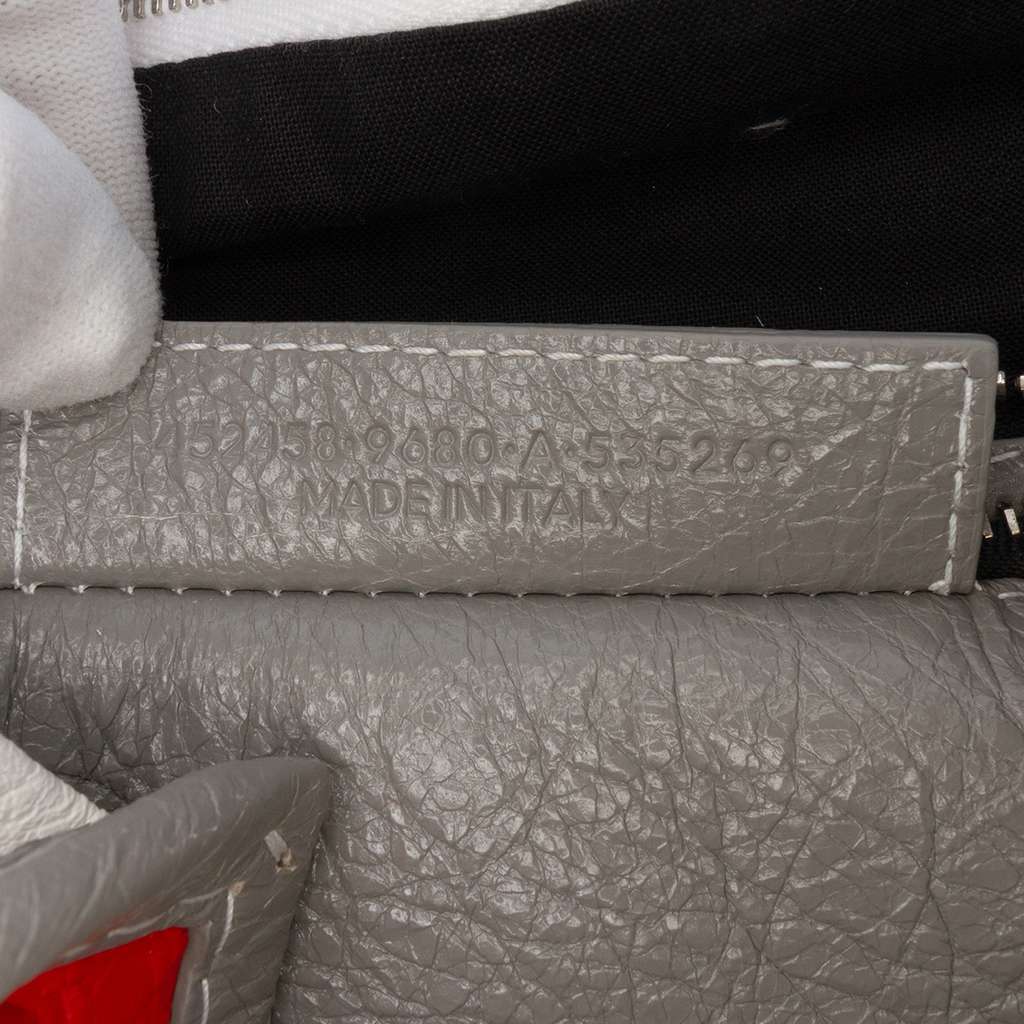 Balenciaga XS Lambskin Bazar Shopper Satchel - Detail 1