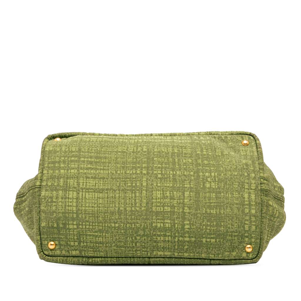 Prada Large Canvas Canapa Satchel - 3