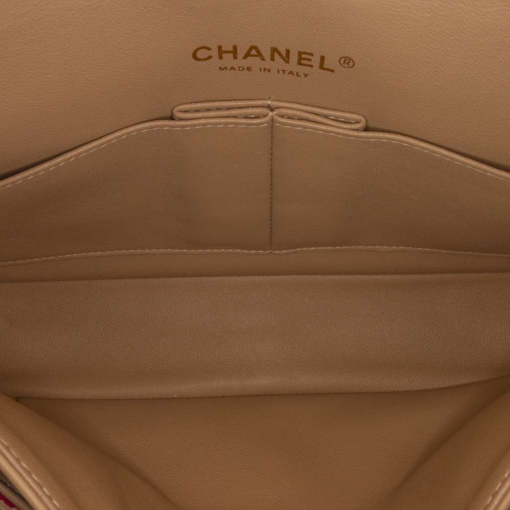 Chanel Medium Classic Jersey Coco Sailor Double Flap - Detail 1