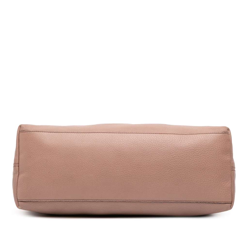 Gucci Medium Leather Soho Chain Tote - Image 6