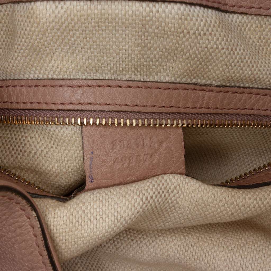 Gucci Medium Leather Soho Chain Tote - Detail 1