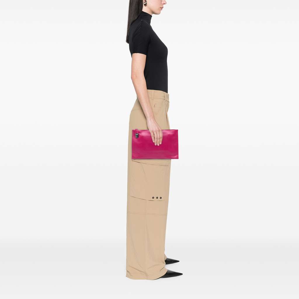 Prada Saffiano Lux Zip Clutch - Detail 2