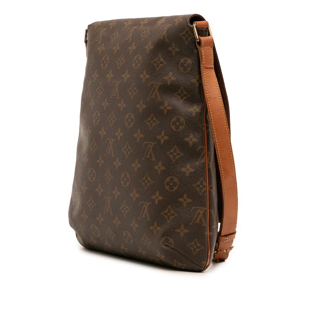 Louis Vuitton Monogram Musette Salsa GM - Back view