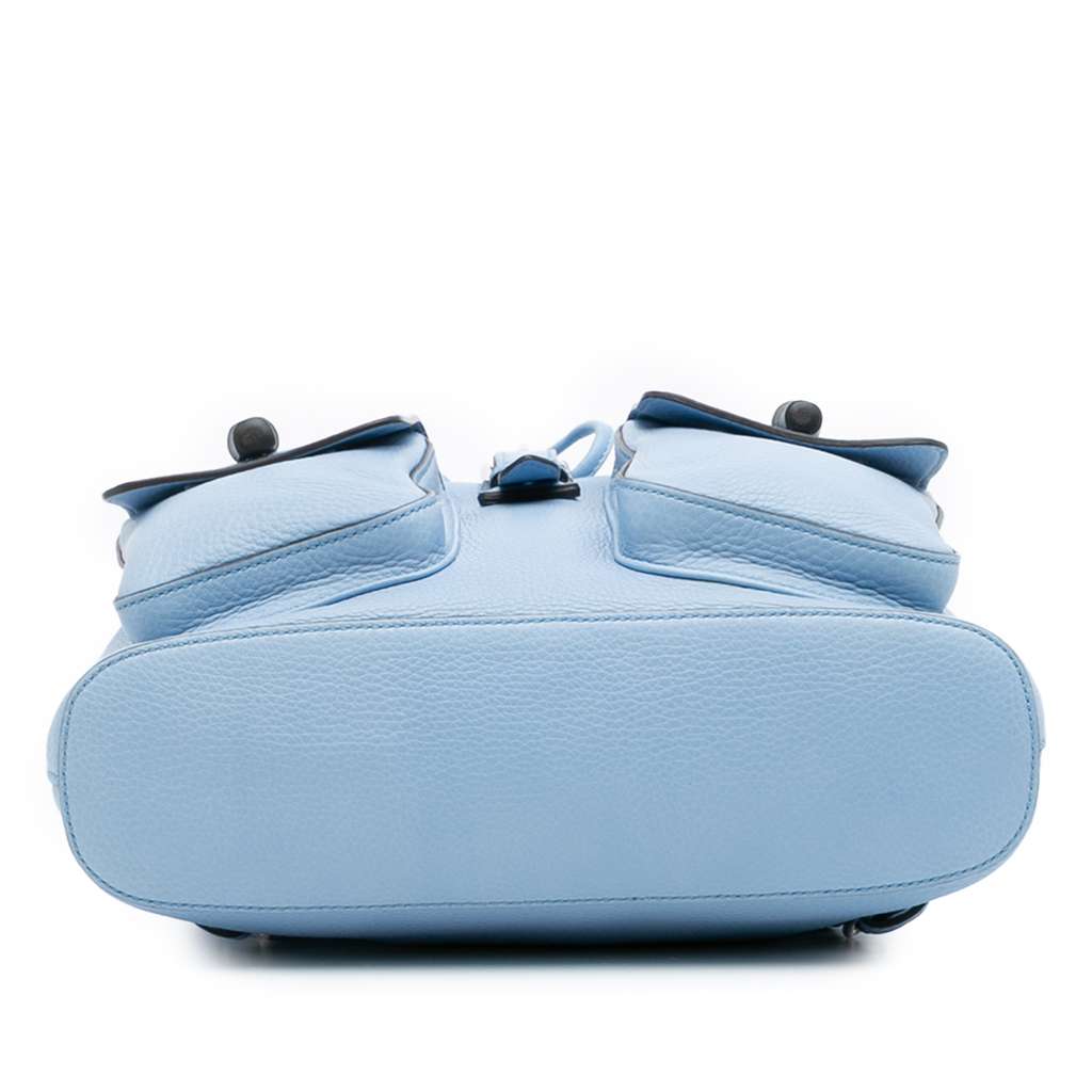 Gucci Leather Bamboo Tassel Backpack - Image 6