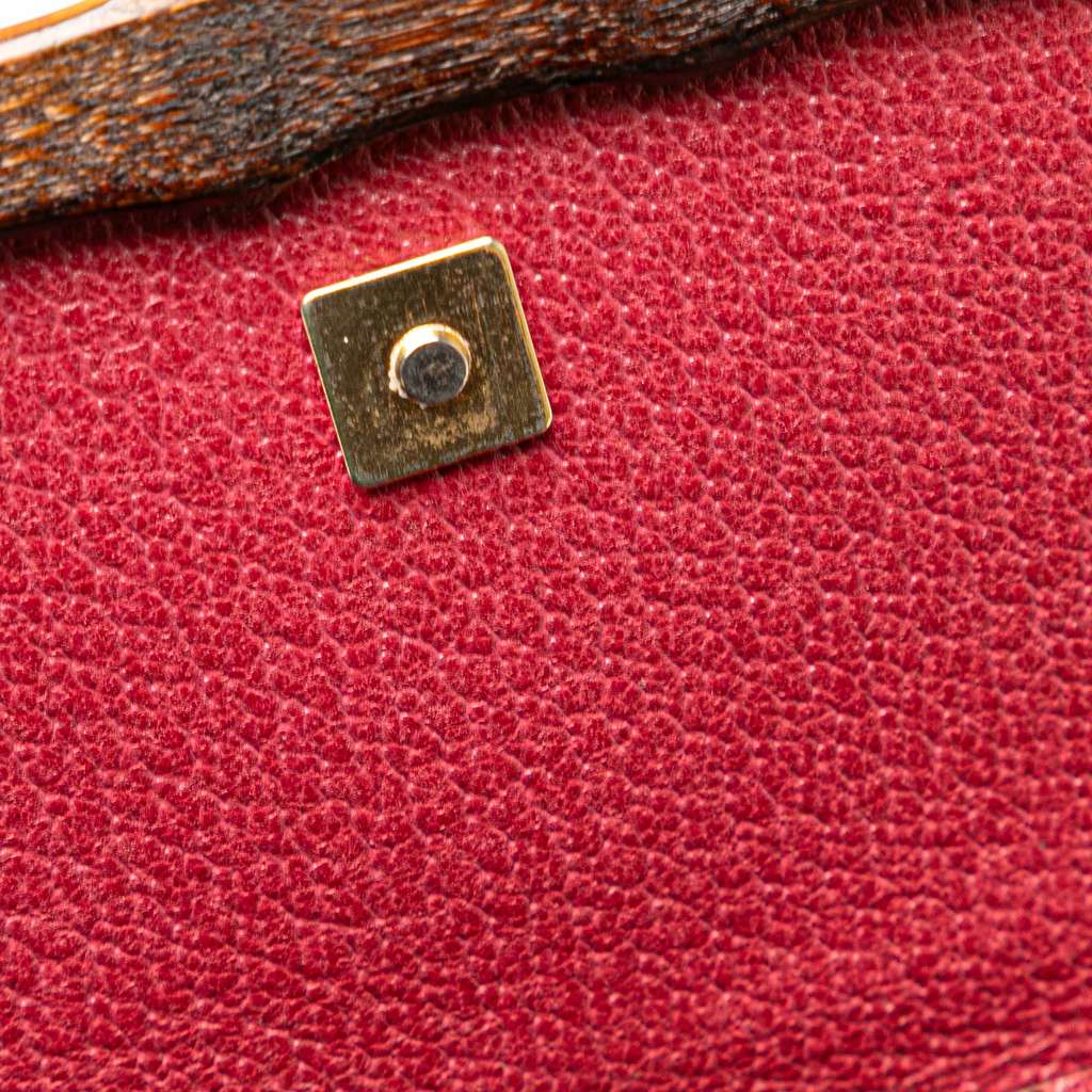Gucci GG Canvas Bamboo Bar Crossbody - Detail 1