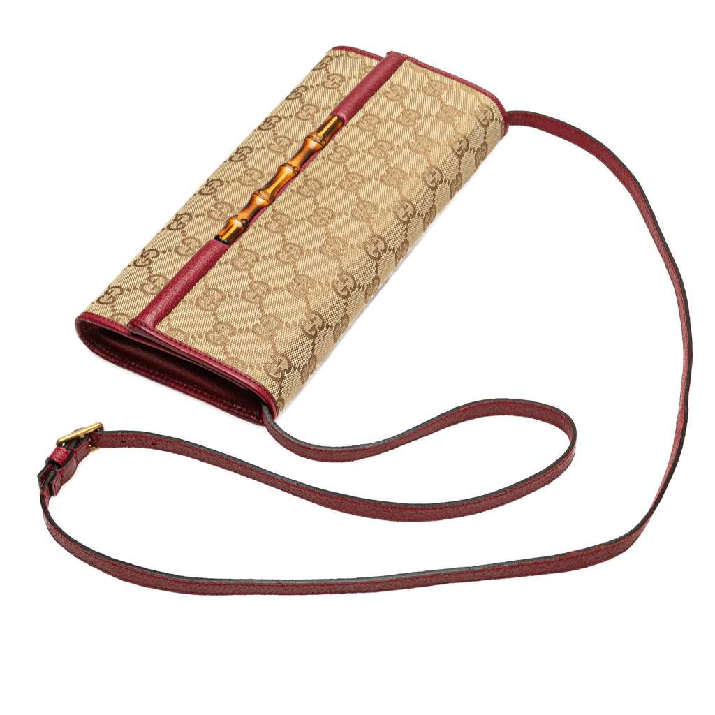Gucci GG Canvas Bamboo Bar Crossbody - Image 11