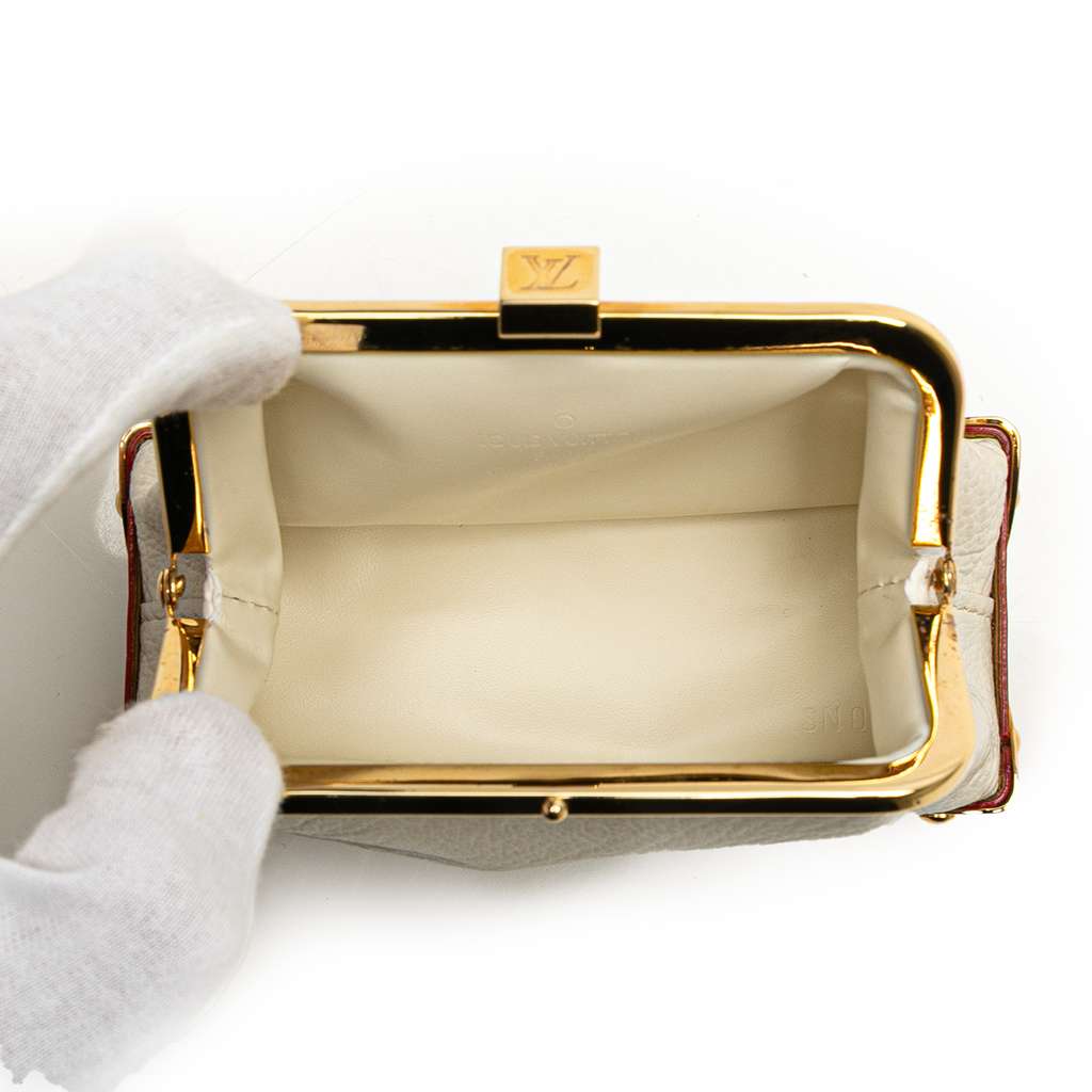 Louis Vuitton Suhali Porte Monnaie Coin Pouch - Side view