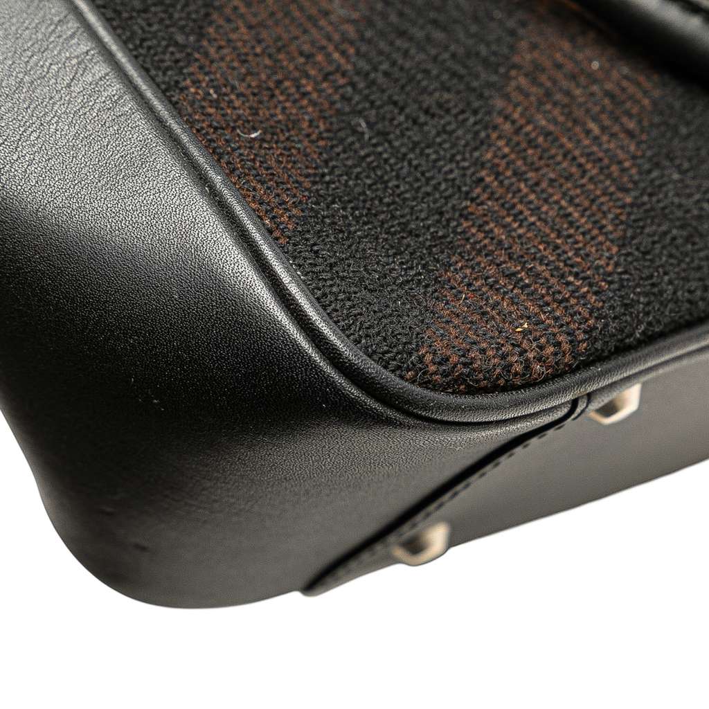 Burberry Superenova Check Wool Tote - Image 10