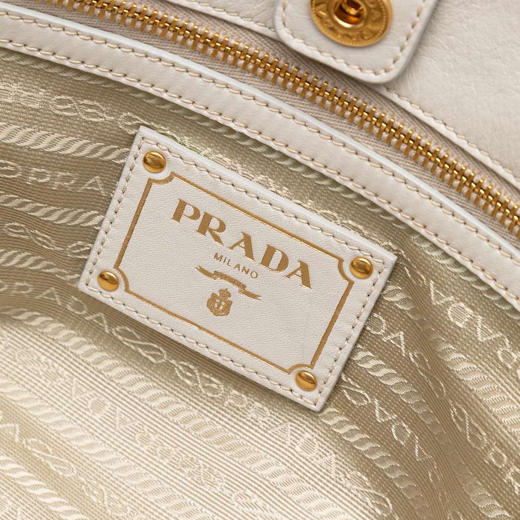Prada Soft Calf Satchel - Detail 1