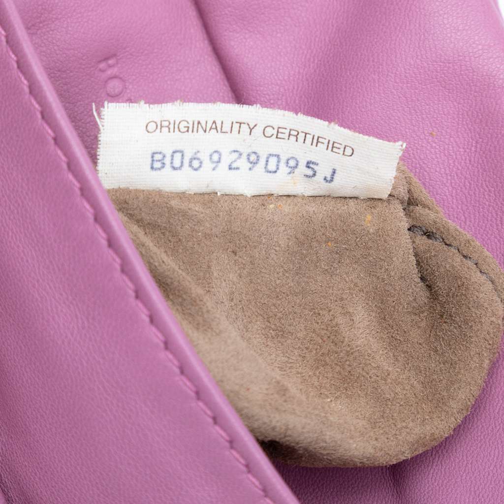 Bottega Veneta Mini Nappa Intrecciato Expandable Chain Flap Crossbody - Side view