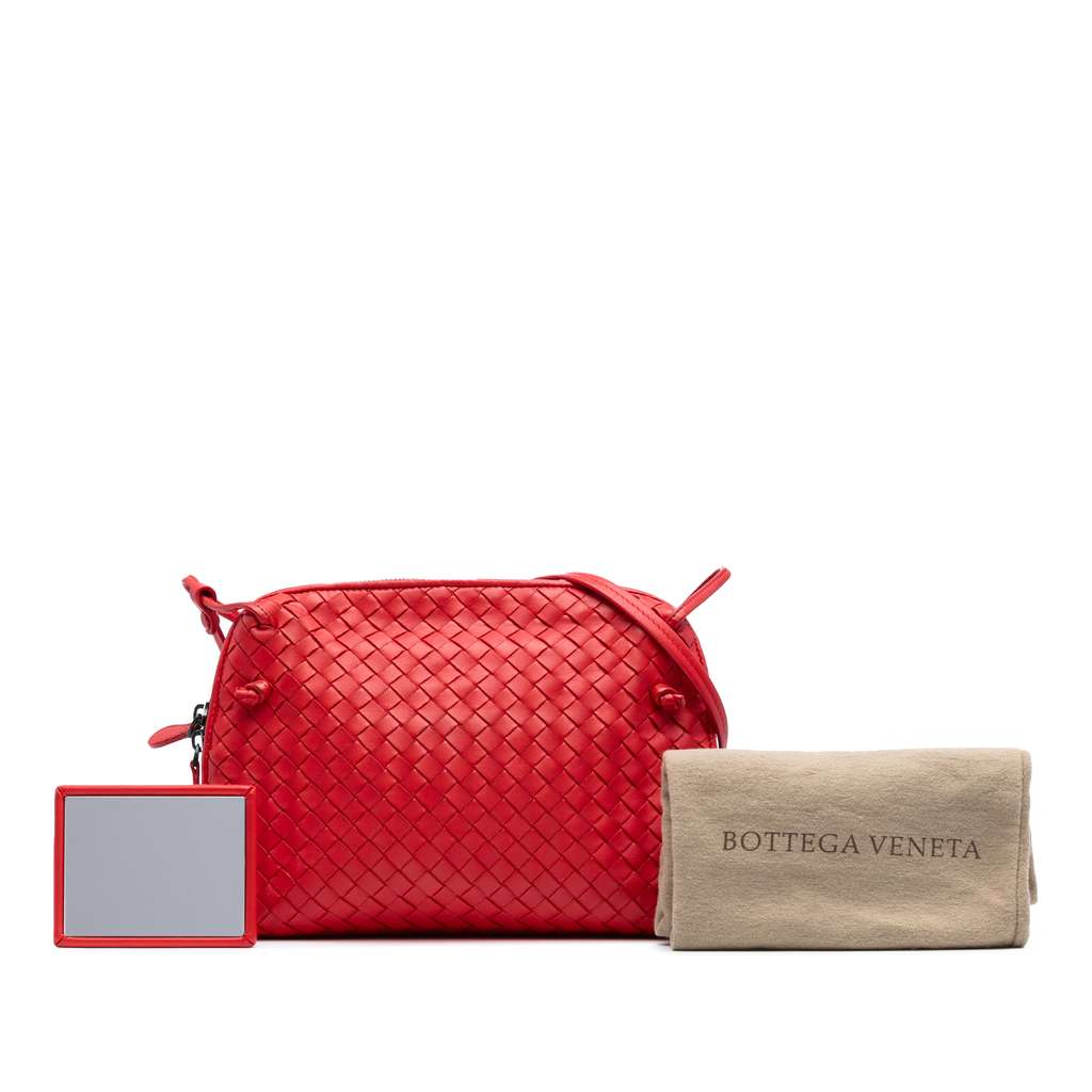 Bottega Veneta Nappa Intrecciato Nodini Crossbody - Image 10