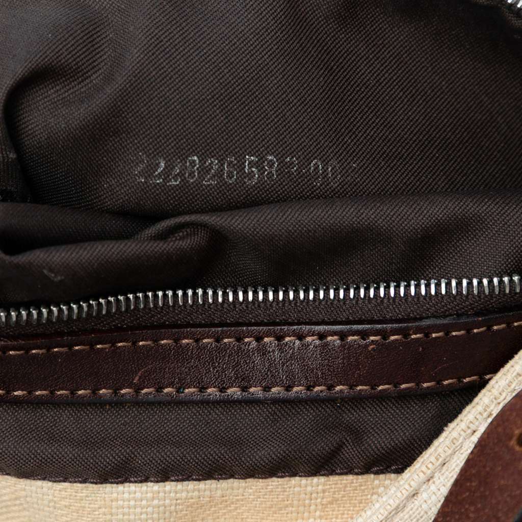 Fendi Zucca Canvas Shoulder Bag - Detail 1