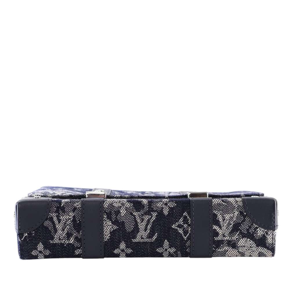 Louis Vuitton Monogram Tapestry Trunk Messenger - 4