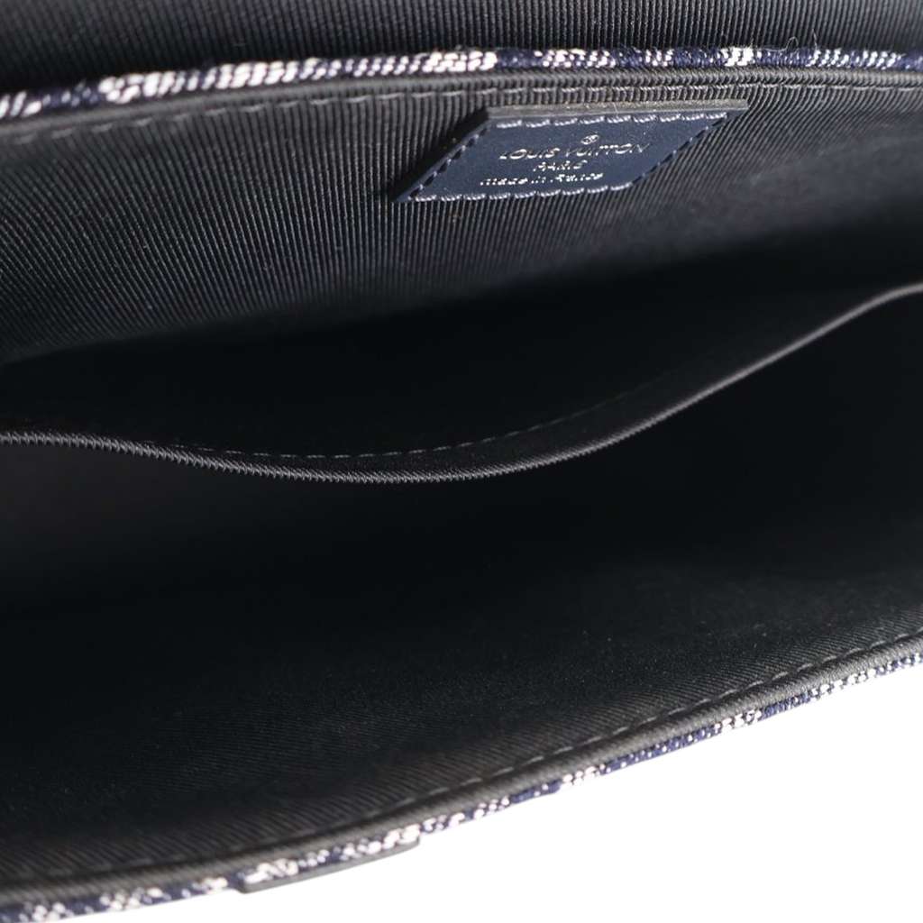 Louis Vuitton Monogram Tapestry Trunk Messenger - 5