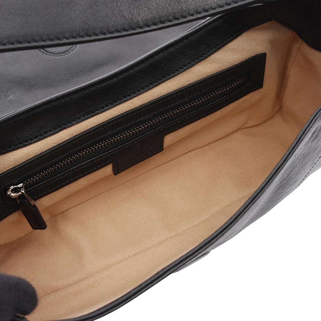 Gucci Small Goatskin Aphrodite Shoulder Bag - Image 6