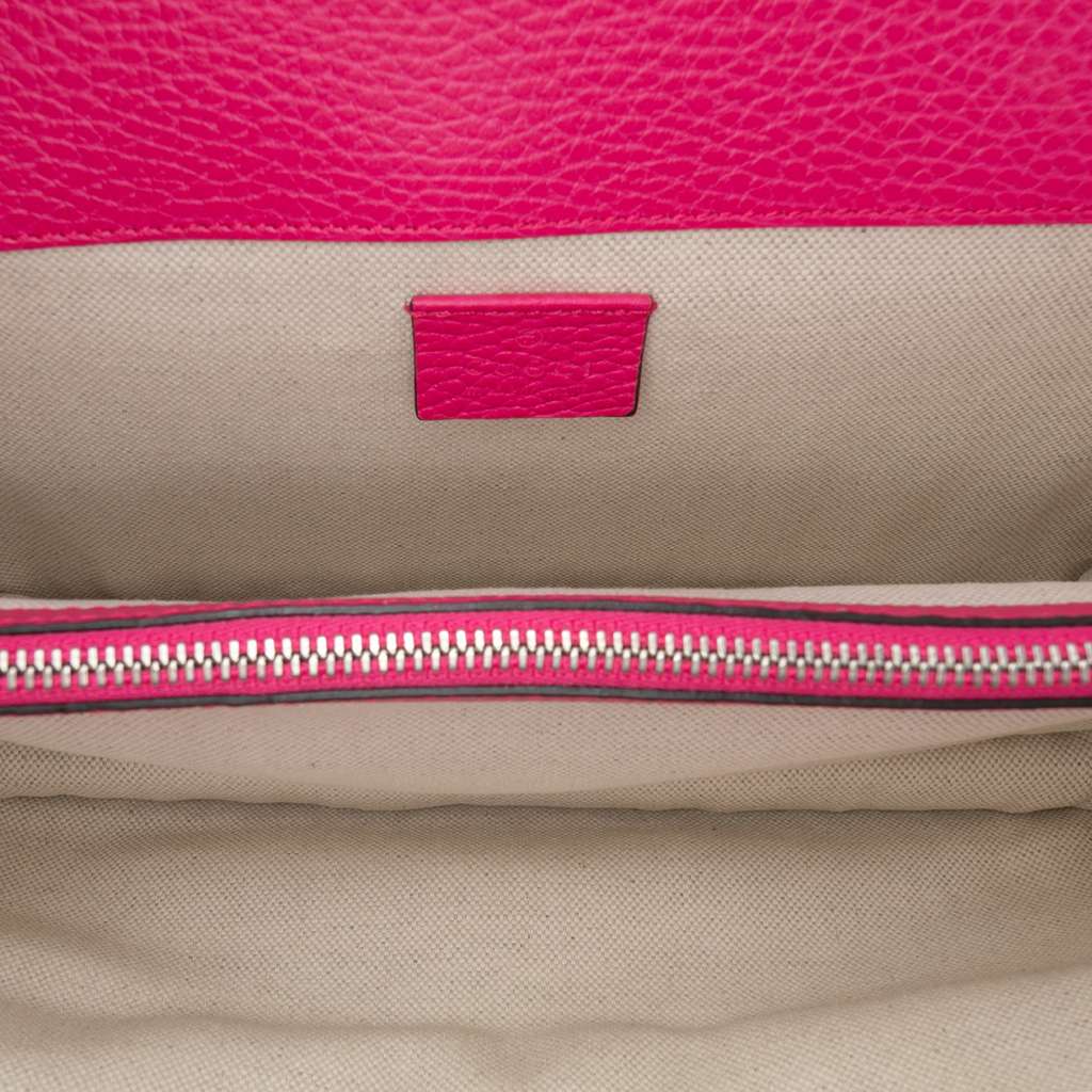 Gucci Small Leather Dionysus Shoulder Bag - 4