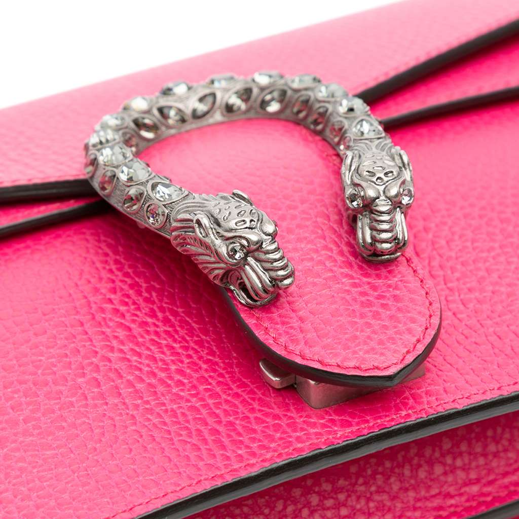 Gucci Small Leather Dionysus Shoulder Bag - Detail 1