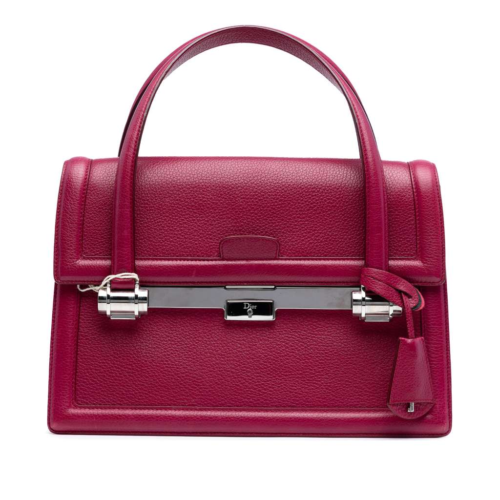 Dior Leather Mitzah Handbag