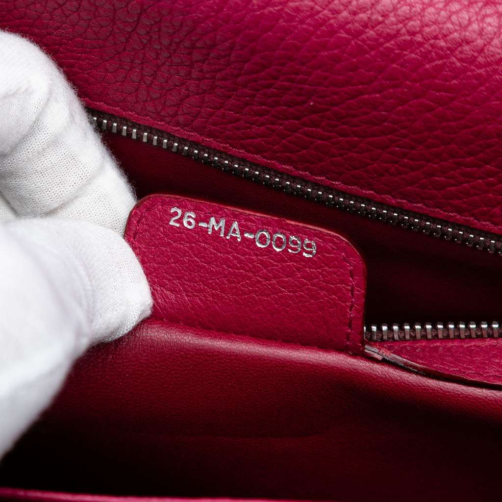 Dior Leather Mitzah Handbag - Side view