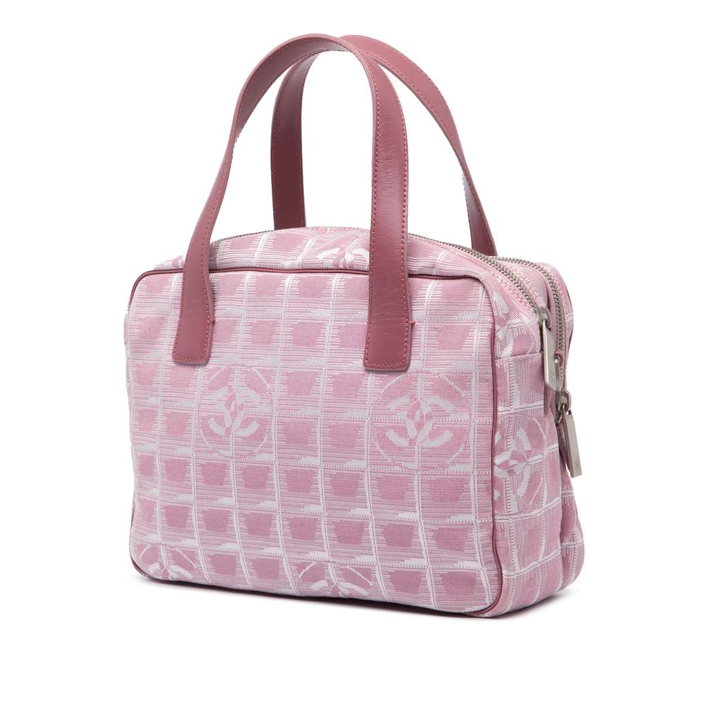 Chanel New Travel Line Nylon Satchel - Back view