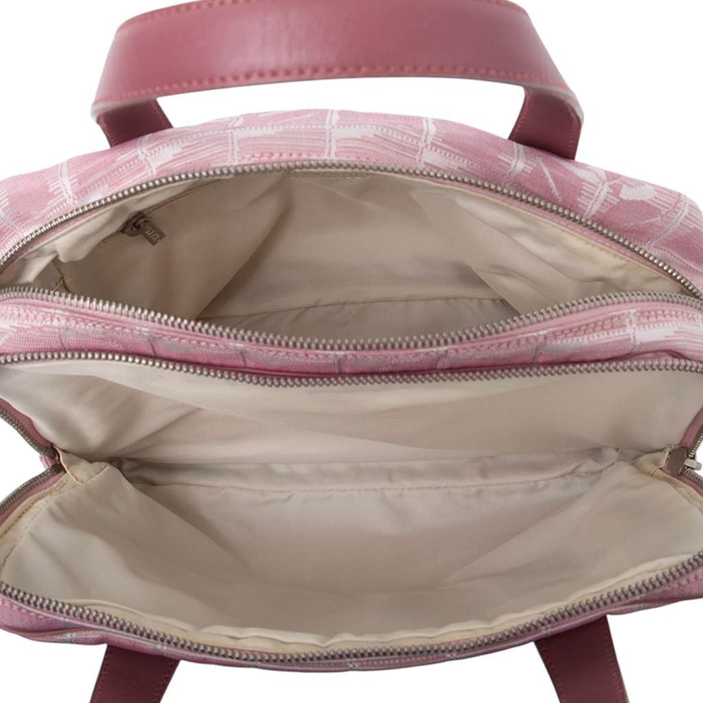 Chanel New Travel Line Nylon Satchel - 4