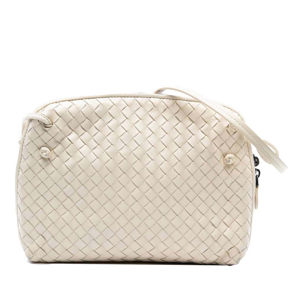 Bottega Veneta Nappa Intrecciato Nodini Crossbody