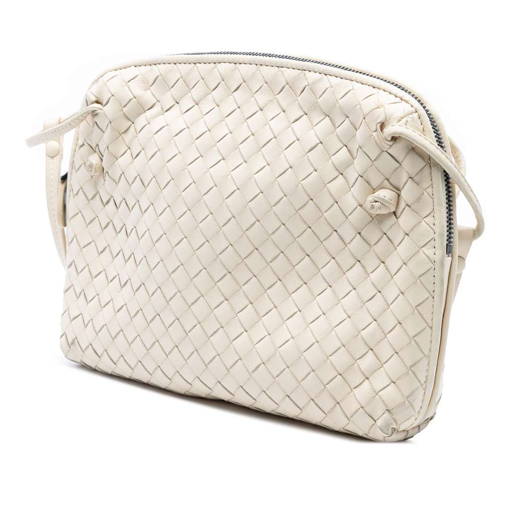Bottega Veneta Nappa Intrecciato Nodini Crossbody - Back view