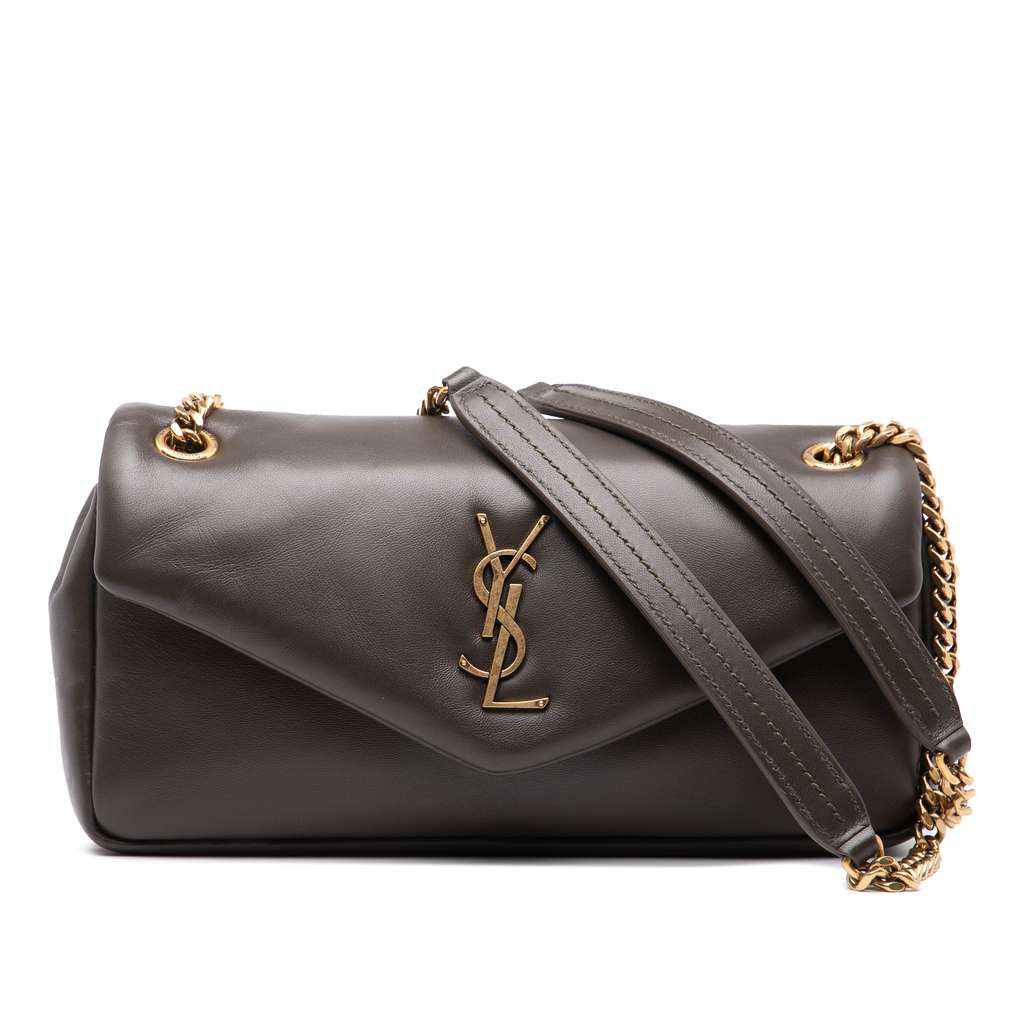 Saint Laurent Small Lambskin Calypso Shoulder Bag