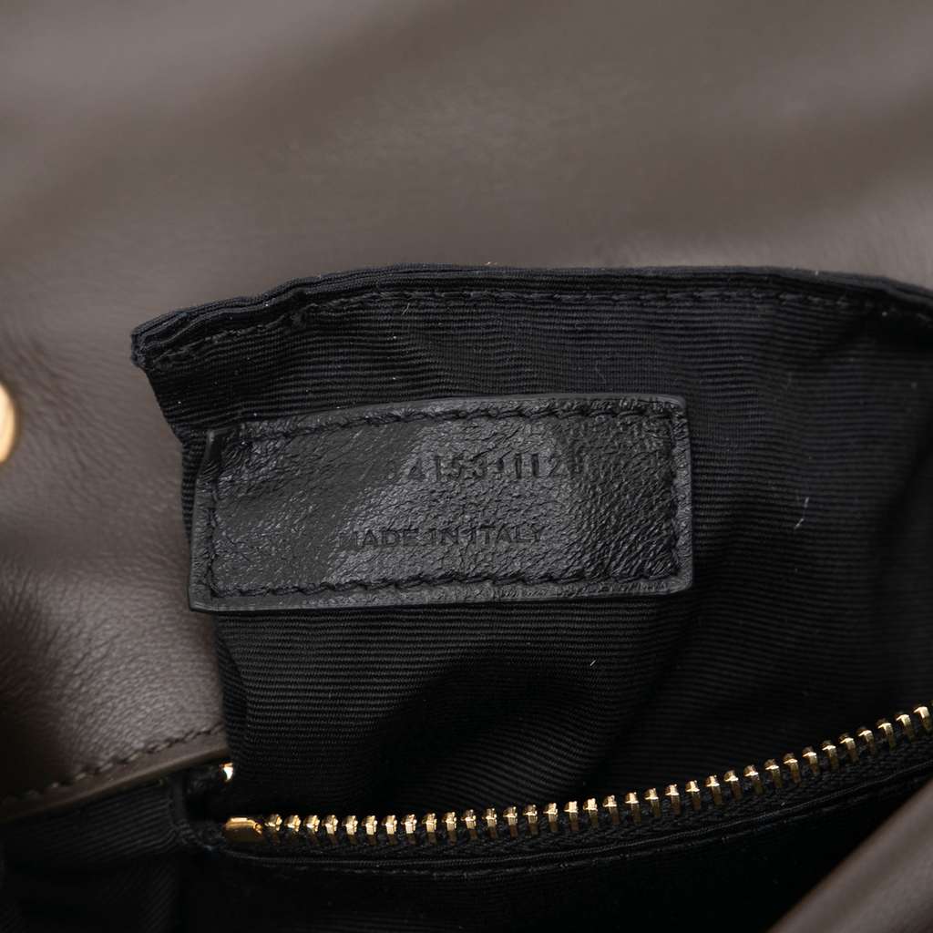 Saint Laurent Small Lambskin Calypso Shoulder Bag - Detail 1
