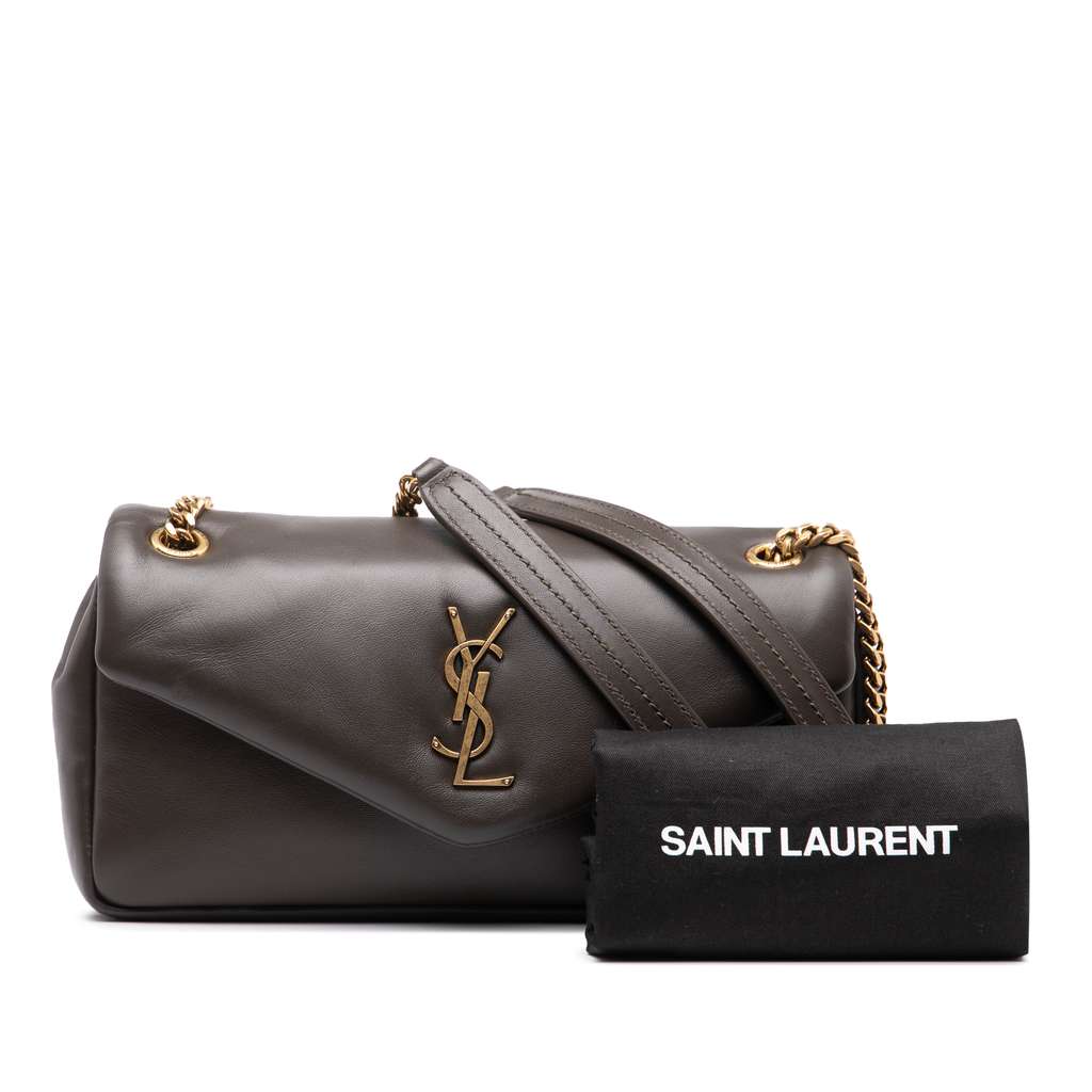 Saint Laurent Small Lambskin Calypso Shoulder Bag - Image 10