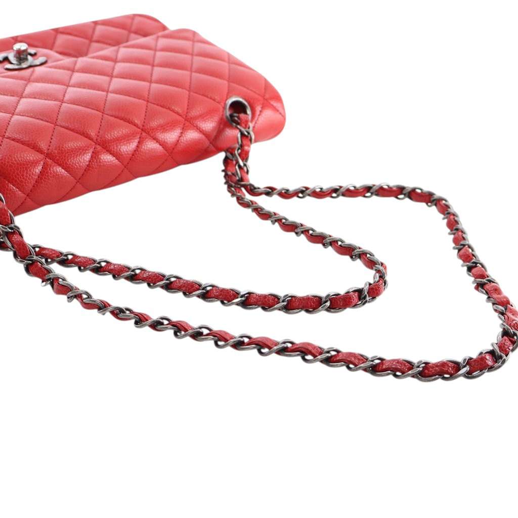 Chanel Medium Classic Caviar Double Flap - Image 13