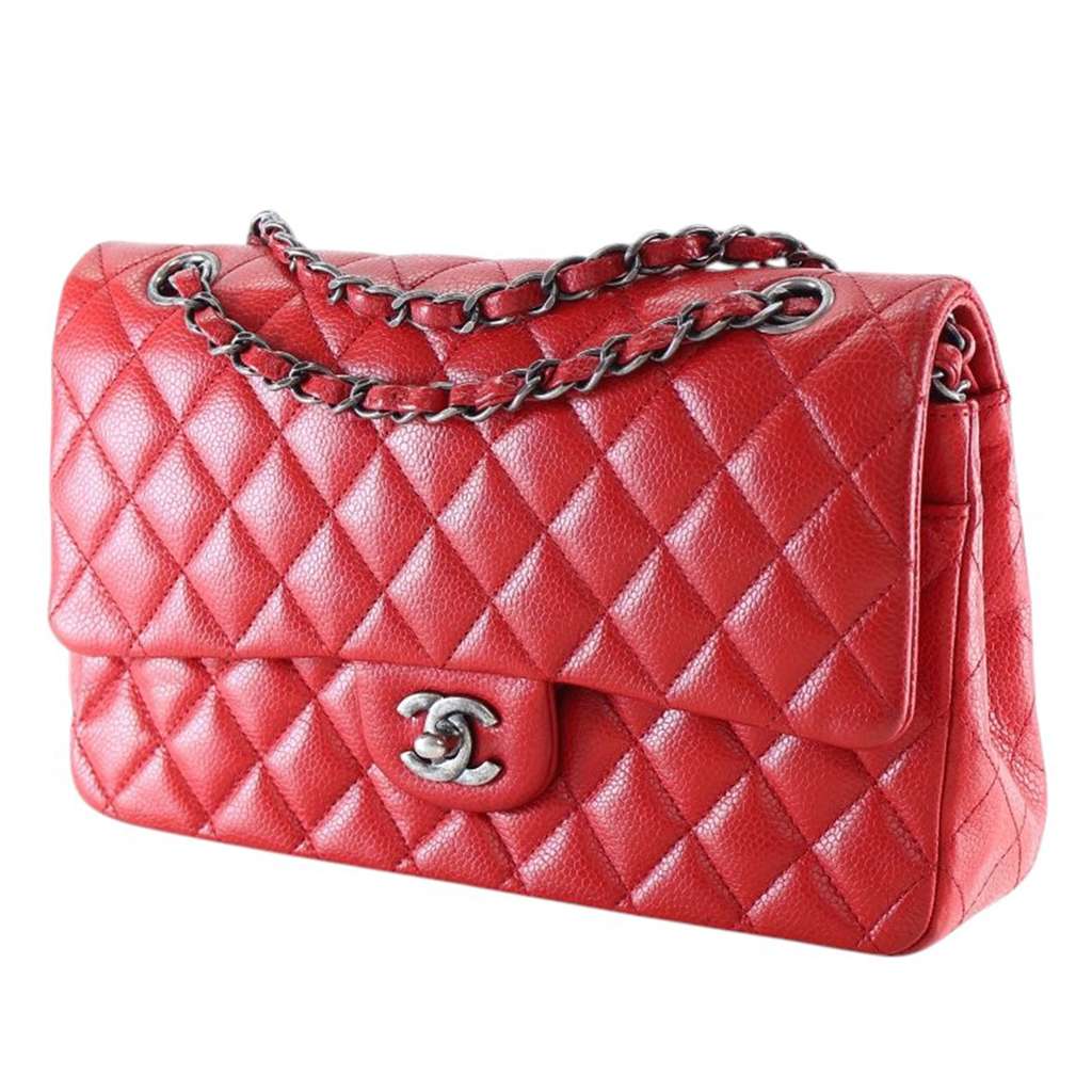 Chanel Medium Classic Caviar Double Flap - Image 6