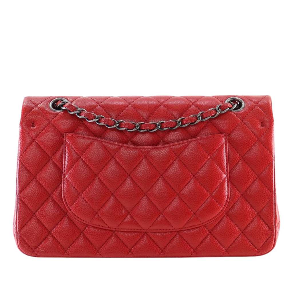 Chanel Medium Classic Caviar Double Flap - 4