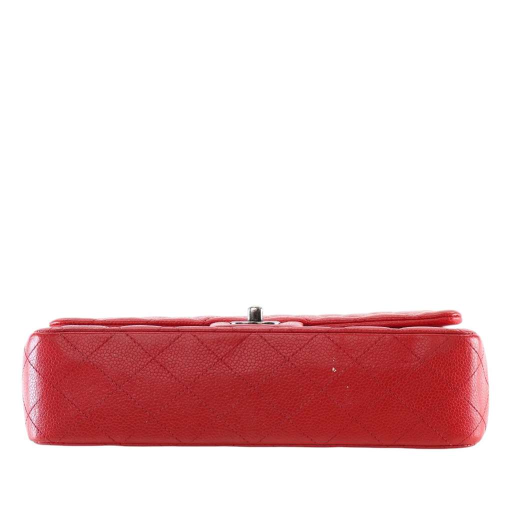 Chanel Medium Classic Caviar Double Flap - Side view