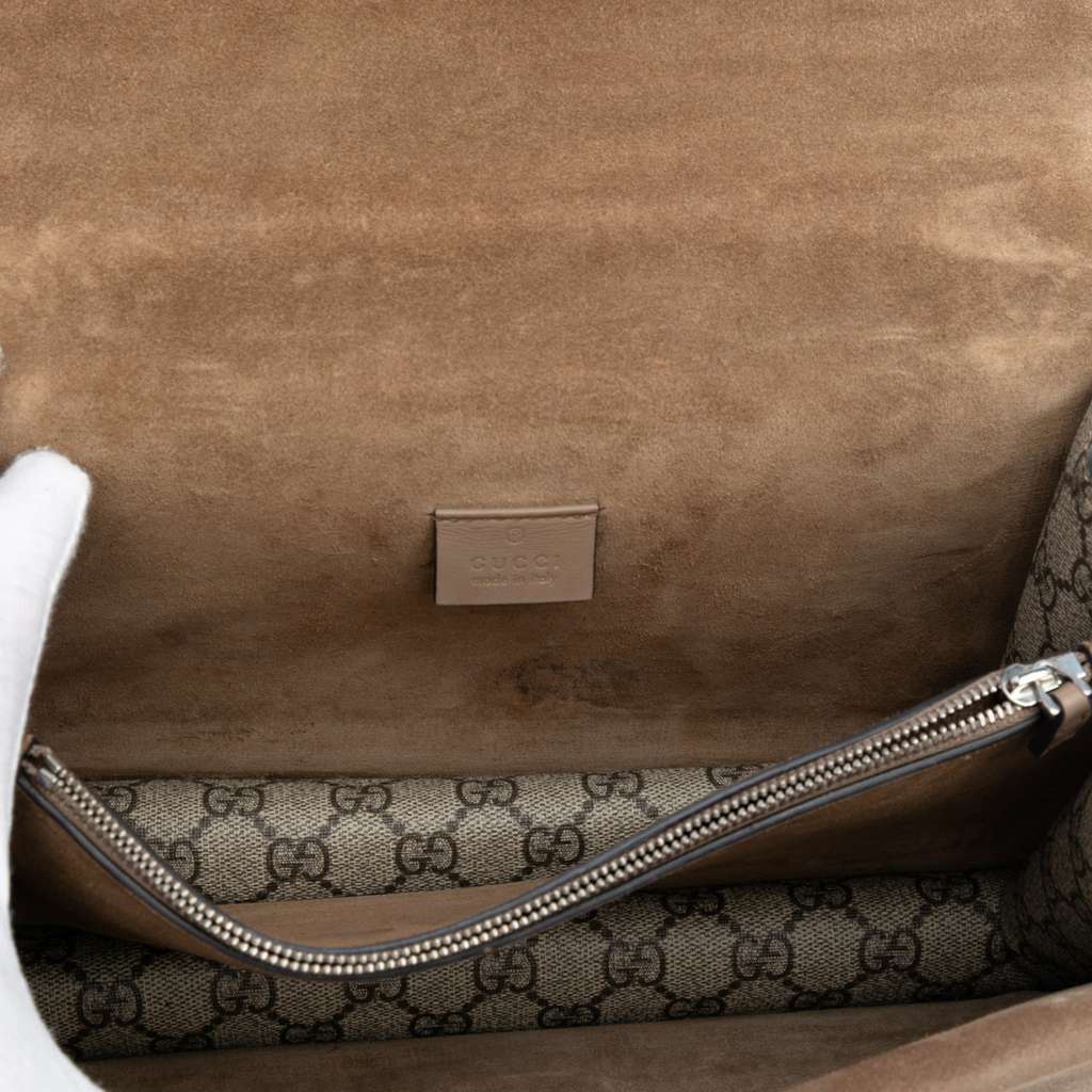 Gucci Medium GG Supreme Dionysus Shoulder Bag - 4
