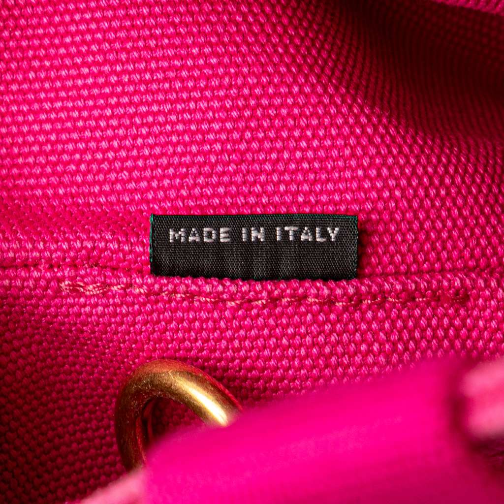 Prada Small Canvas Canapa Logo Satchel - Detail 1