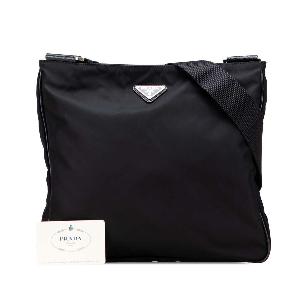 Prada Tessuto Zip Top Crossbody - Image 12