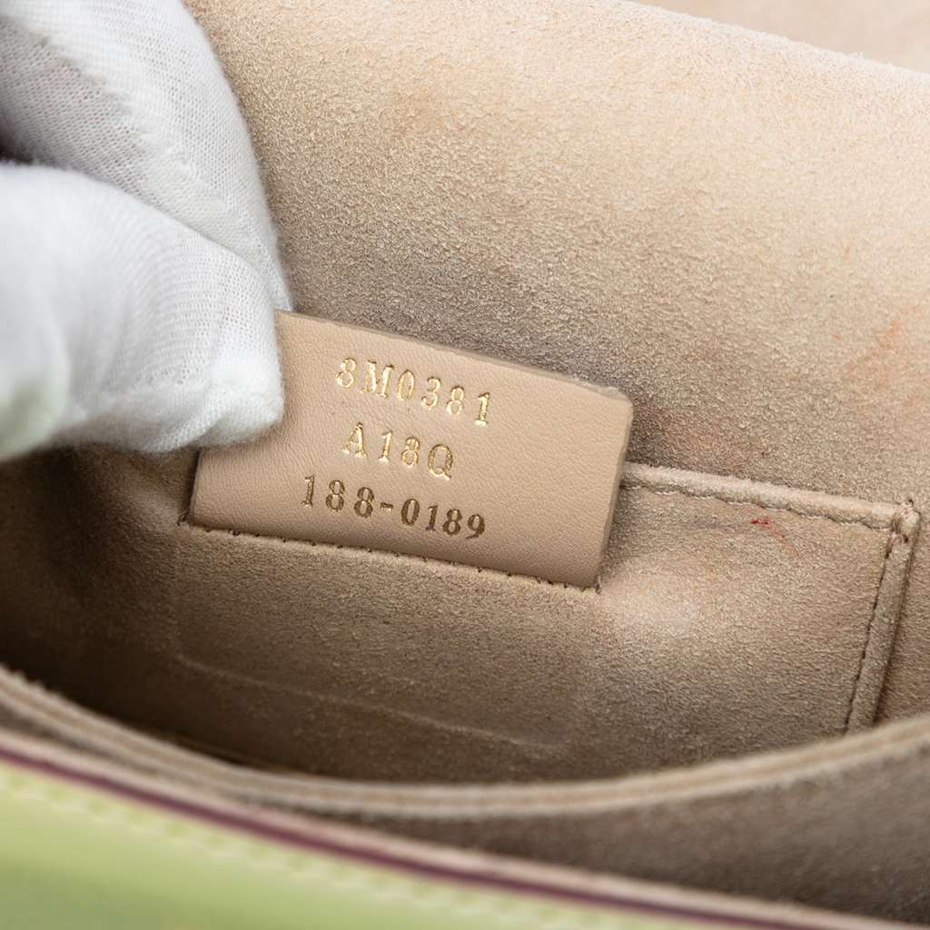 Fendi Small Scalloped Leather Kan I Crossbody - Detail 1