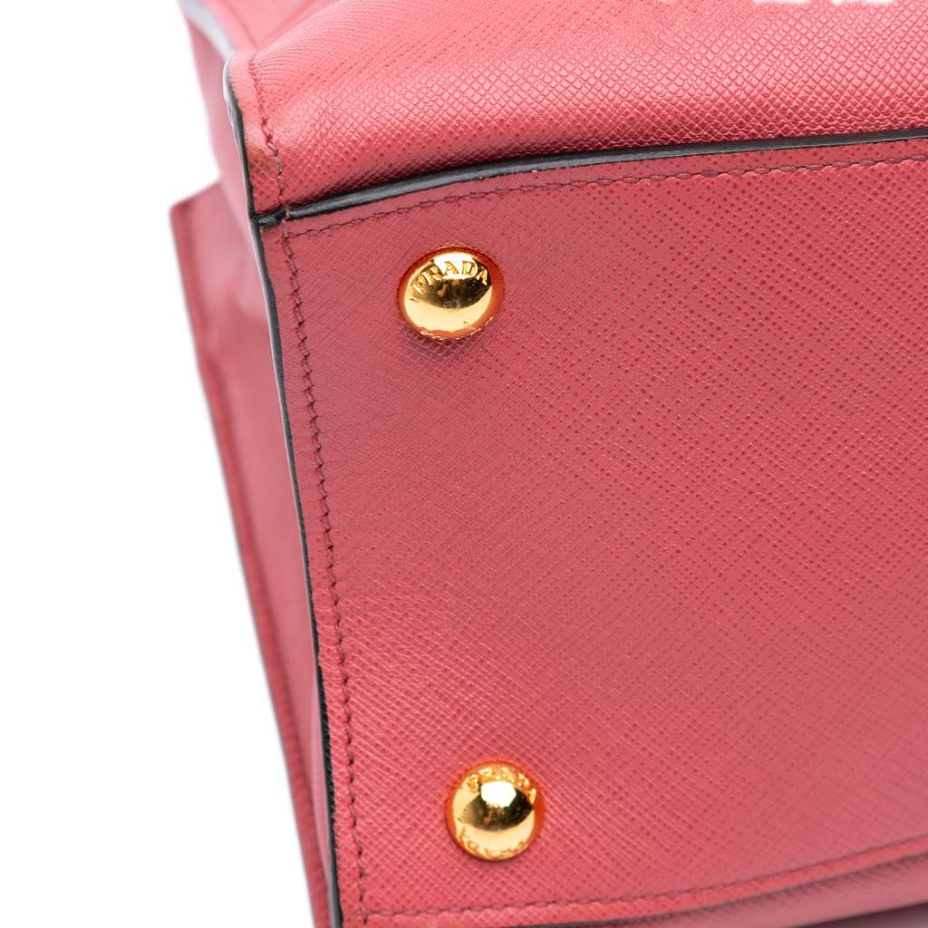 Prada Saffiano Soft Triple Pocket Tote - Image 12
