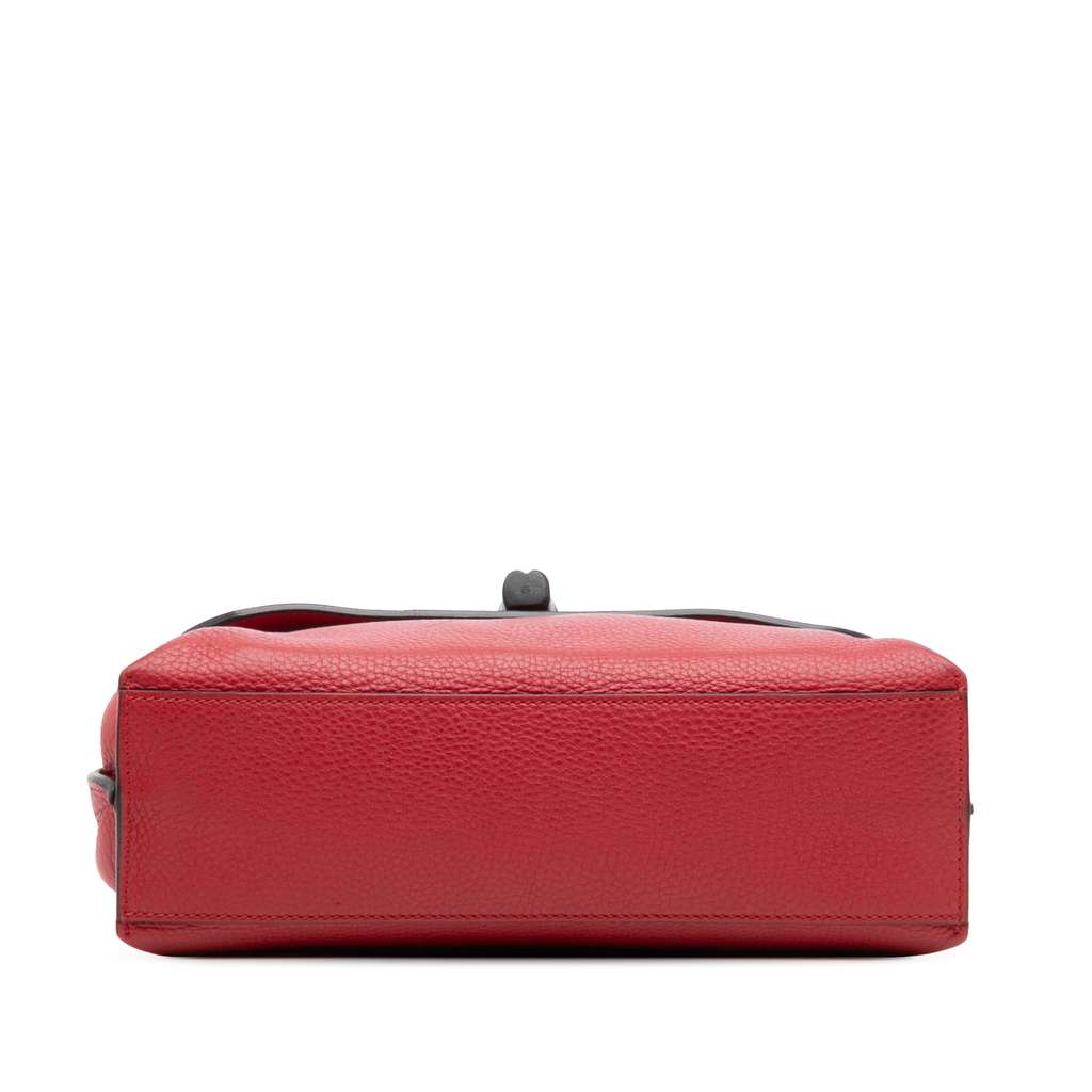 Gucci Small Leather Bamboo Daily Satchel - Image 6