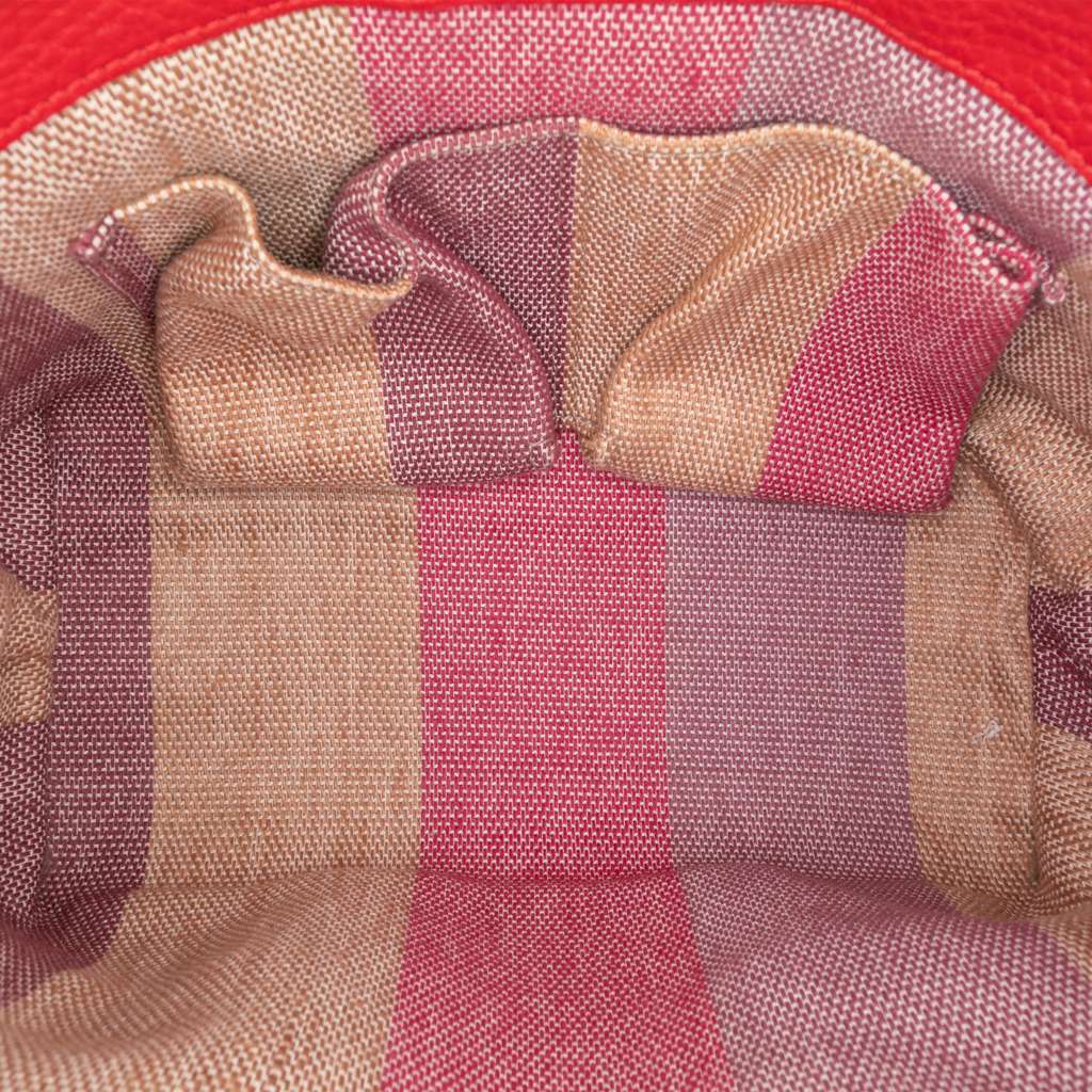 Gucci Small Leather Bamboo Daily Satchel - 4